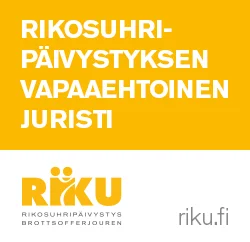 Rikosuhripäivystyksen vapaaehtoinen juristi